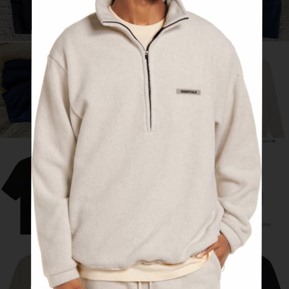 FEAR OF GOD POLAR FLEECE QUARTER ZIP